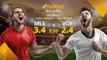 RCD Mallorca vs. Valencia CF: alineaciones, horario, TV, estadísticas y pronósticos LaLiga