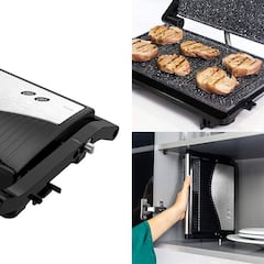 La parrilla eléctrica Cecotec superventas para cocinar a la plancha sin esfuerzo