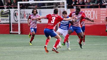 La UD Llanera goleó al Avilés Stadium CF (6-1) en el estadio Pepe Quimarán de Posada de Llanera.