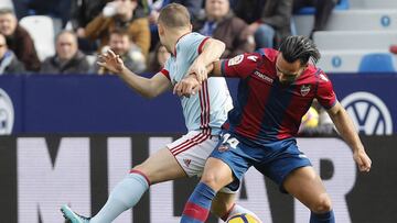 Sigue el Levante-Celta en vivo y en directo online, partido de la jornada 19 de LaLiga Santander; hoy, 14 de enero a las 12:00 horas en el Ciudad de Valencia