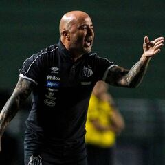 Santos de Sampaoli empata y queda fuera de Sudamericana