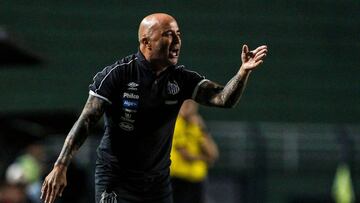 Santos de Sampaoli empata y queda fuera de Sudamericana