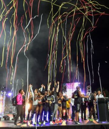 La Nitro Athletics Series de Melbourne reunió a grandes atletas con una afición que disfrutó del atletismo.