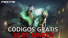 Free Fire | Códigos de hoy sábado 30 de marzo de 2024: recompensas gratis