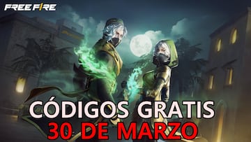 Free Fire | Códigos de hoy domingo 30 de marzo de 2025: recompensas gratis