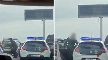 Tiroteo en plena A-5 de Madrid con el delincuente a la fuga