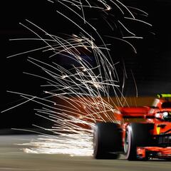 Singapur, libres 2: Raikkkonen primero, Vettel vuelve a fallar