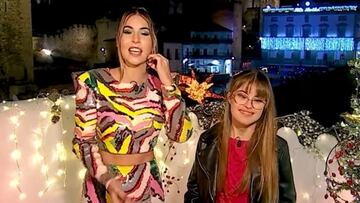 Paula Cisneros, la joven con s¨ªndrome de Down que dio las Campanadas en Canal Extremadura, padece c¨¢ncer