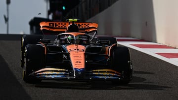 Así le fue a Pato O´Ward en las prácticas libres del GP de Abu Dhabi