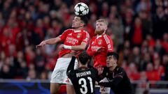Resumen del Benfica vs Bolonia, fase liga de la Champions League