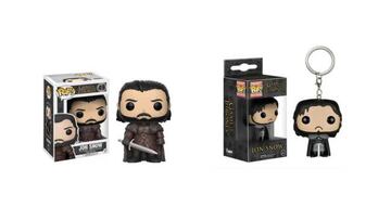 Consigue a Jon Snow en figura normal o en llavero para llevarlo siempre contigo. Tú eliges