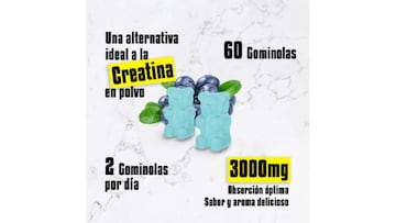 Datos a tener en cuenta sobre esta creatina masticable que est¨¢ disponible en Amazon.