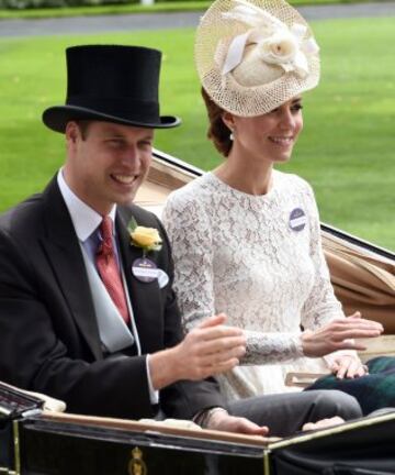 Sombreros imposibles y mucho glamour en Ascot