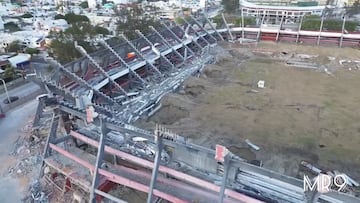 ¡En las ruinas! Así luce el Luis ‘Pirata’ Fuente, casa de los Tiburones Rojos de Veracruz