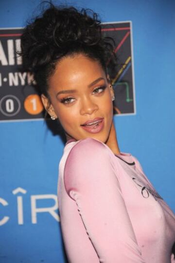 La cantante y actriz Rihanna.