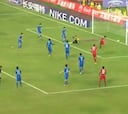 Este gol perdido en China deber ser el fallo de la década