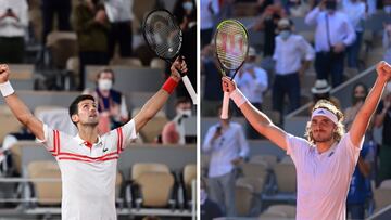 Djokovic contra Tsitsipas en la guerra de los Balcanes