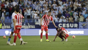 18-05-25. MARAS CONSUELA A OTERO, DISGUSTADO POR LA DERROTA DEL SPORTING EN LA ROSALEDA.