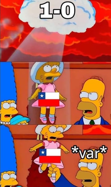 Los mejores memes que dejó la victoria de Chile ante Colombia