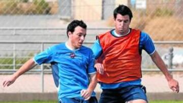 <b>NOVEDAD. </b>Xisco Nadal podría entrar en el once si Rubén no llega a tiempo.