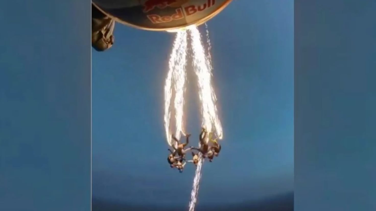 “Every time we skydive with pyro, people think it’s aliens” - AS USA