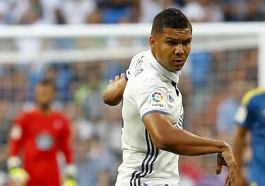 Since Casemiro's absence Madrid have conceded in every game