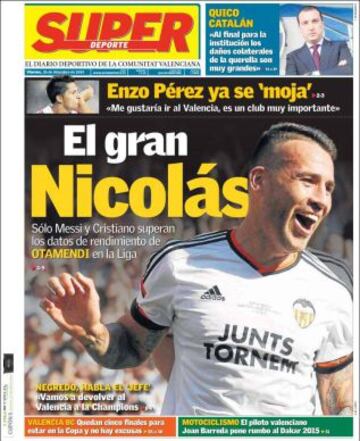 Portadas de la prensa deportiva