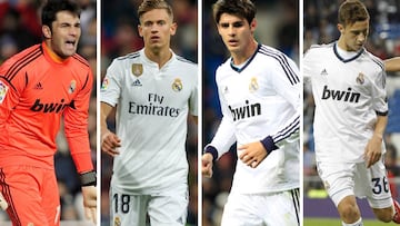 Adán, Marcos Llorente, Morata y Hermoso.