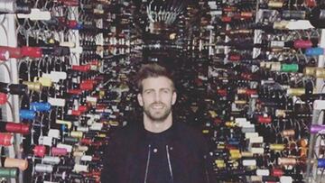 Gerard Piqué y Shakira celebraron sus respectivos cumpleaños en una vinoteca.