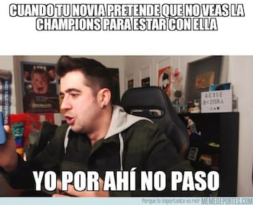 Los mejores memes de la jornada de la Champions League