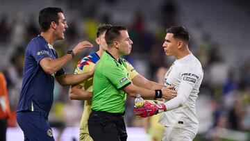 Luis Malagon of America during the game America vs Nashville, corresponding to the Round of 16 of the Leagues Cup 2023, at Geodis Park Stadium, on August 08, 2023.

<br><br>

Luis Malagon de America durante el partido America vs Nashville, correspondiente a la fase de Octavos de final de la Leagues Cup 2023, en el Estadio Geodis Park, el 08 de Agosto de 2023.