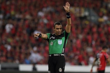  Marco Antonio Ortiz referee during the game Atlas vs Pachuca, corresponding to the first leg match of Final, Torneo Clausura Grita Mexico C22 of the Liga BBVA MX, at Jalisco Stadium, on May 26, 2022.

<br><br>

Arbitro Marco Antonio Ortiz  durante el partido Atlas vs Pachuca, correspondiente al partido de Ida de la Gran Final del Torneo Clausura Grita Mexico C22 de la Liga BBVA MX, en el Estadio Jalisco el 26 de Mayo de 2022.