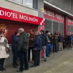 El Molinón camina hacia otro lleno para recibir al Rayo