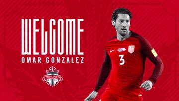 Omar González es presentado como nuevo futbolista del Toronto FC.