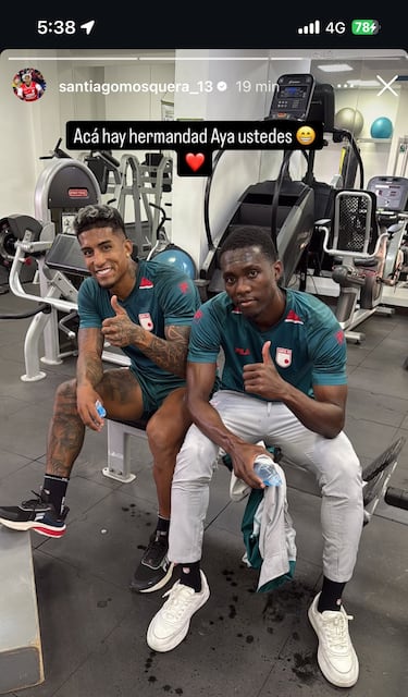 Yilmar Velásquez y Harold Mosquera, sancionados con dos fechas
