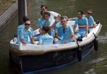 Los equipos que participarán en el Tour de Francia fueron presentados en Utrecht.