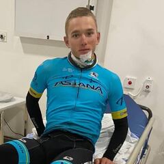Dos ciclistas de Astana, atropellados en Altea