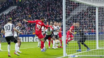 22/01/22 PARTIDO PRIMERA DIVISION 
 ATLETICO DE MADRID - VALENCIA 
 PRIMER GOL MATHEUS CUNHA 2-1