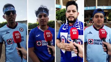 Afición de Cruz Azul manda mensajes de aliento a José Armando