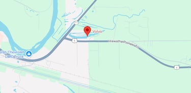 Volvo Island, la diminuta isla artificial situada en mitad de ninguna parte en EEUU: tiene un Volvo S80 aparcado desde 2012