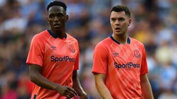 Michael Keane, defensor central del Everton. En la pasada temporada se destacó junto a Yerry Mina