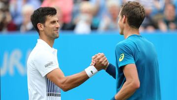 Djokovic defiende a Pospisil tras su insulto al presidente de la ATP: "Mira por sus compa?eros"