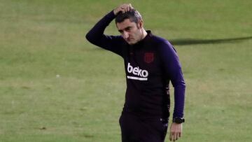 Valverde sigue en vilo y hasta se baraja un sustituto de Xavi