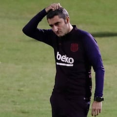 Valverde sigue en vilo y hasta se baraja un sustituto de Xavi