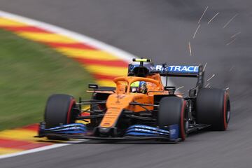 Las mejores imágenes de la pole de Hamilton en Spa