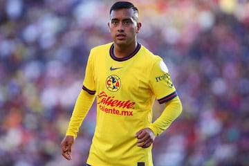   Erick Sanchez of America during the 1st round match between Atletico San Luis and America as part of the Torneo Apertura 2024 Liga MX at Alfonso Lastras Stadium on July 06, 2024 in San Luis Potosi, Mexico.