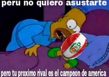 Los memes que dejó la derrota de Chile ante Perú en semis