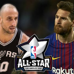 Lio Messi se une a la campaña para llevar a Ginobili al All-Stars Game de la NBA