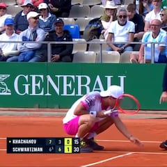 Pocos se han puesto así con el juez y se han ido de rositas: miren la que montó Schwartzman