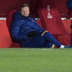 Koeman: "Nunca he estado preocupado ni descontento con Messi"